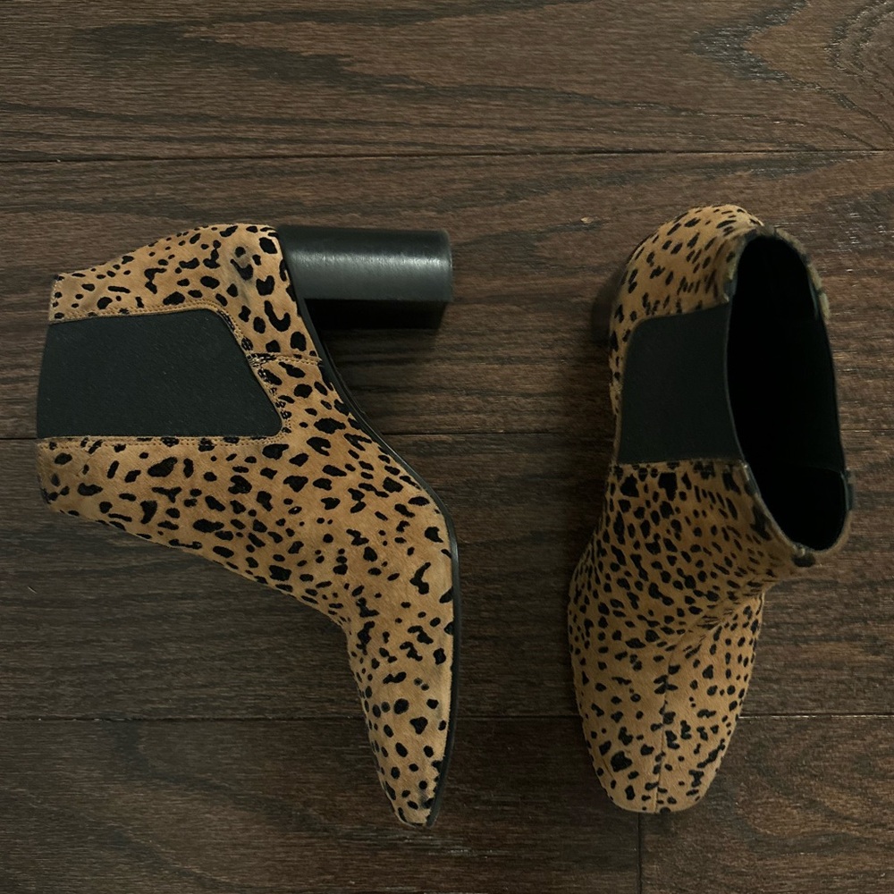 rag & bone Leopard Ankle Boots